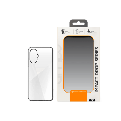 Ampd - Tpu  /  Acrylic Crystal Clear Case With Black Bumper For Celero 5g Gen 3 - Black