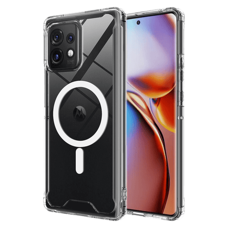 Ampd - Tpu  /  Acrylic Crystal Clear Case For Motorola Moto Edge Plus 2023 - Clear