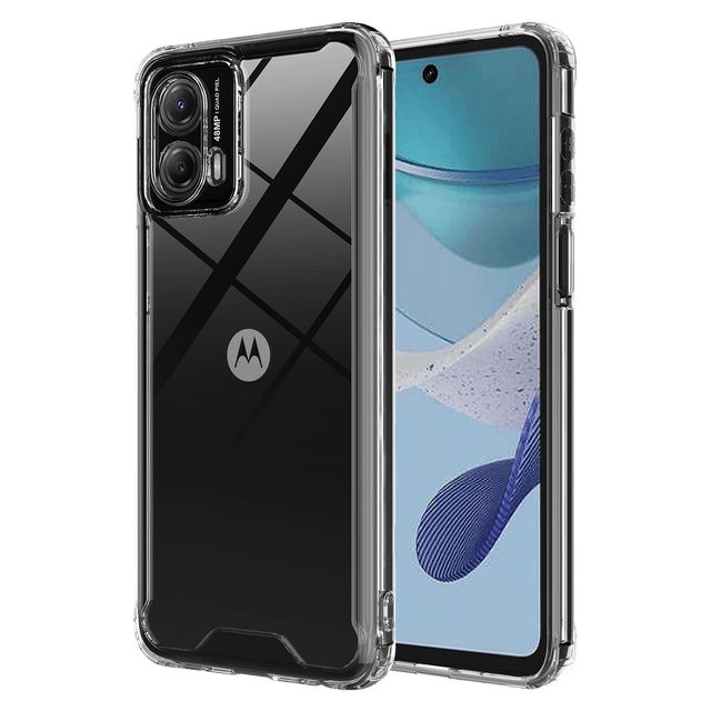 Ampd - Tpu  /  Acrylic Crystal Clear Case For Motorola Moto G 5g 2023 - Clear