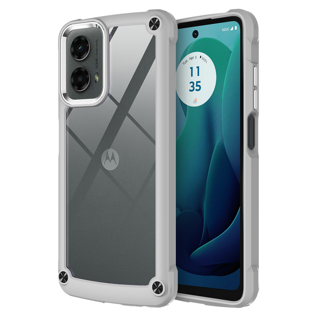 Ampd - Acrylic Durabump Case For Motorola Moto G 5g 2024 - Grey