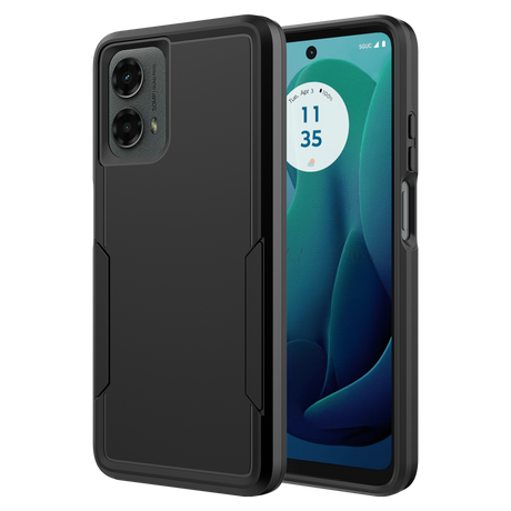 Ampd - Dual Layer Military Drop Case For Motorola Moto G 5g 2024 - Black