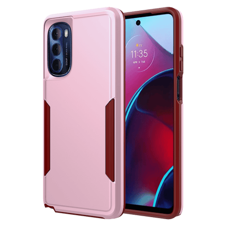 Ampd - Military Drop Case For Motorola Moto G Stylus 2022  /  Moto G Stylus 5g 2022 - Pink