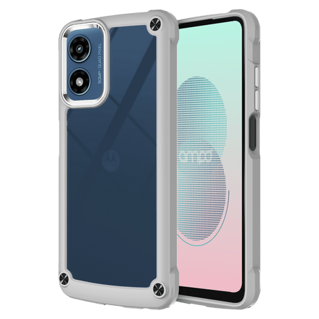 Ampd - Acrylic Durabump Case For Motorola Moto G Stylus 5g 2024 - Grey