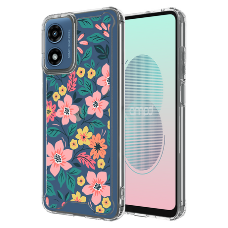 Ampd - Tpu  /  Acrylic Hd Print Case For Motorola Moto G Stylus 5g 2024 - Wildflower