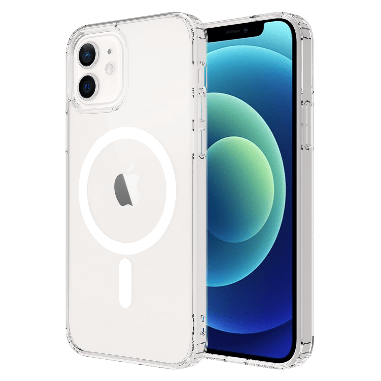 Ampd - Tpu  /  Acrylic Hard Shell Magsafe Case For Apple Iphone 12  /  Iphone 12 Pro - Clear