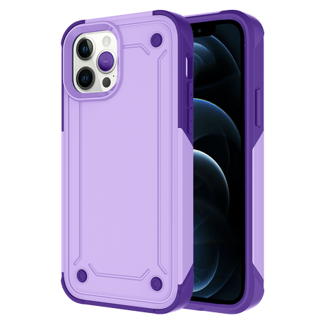 Ampd - Rugged Drop Case For Apple Iphone 12 - Purple