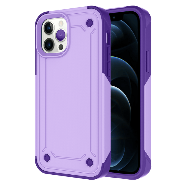 Ampd - Rugged Drop Case For Apple Iphone 12 - Purple