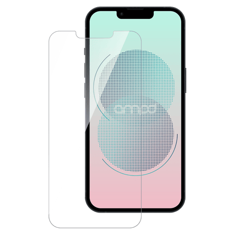 Ampd - 0.33 Impact Flex Clear Tempered Glass Screen Protector For Apple Iphone 13 - Clear