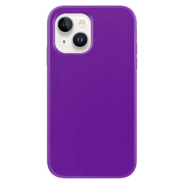 Ampd - Dual Layer Classic Slim Case For Apple Iphone 13 - Purple