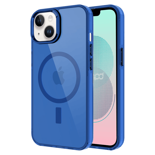 Ampd - Tpu  /  Acrylic Drop Magsafe Case For Apple Iphone 13 - Blue