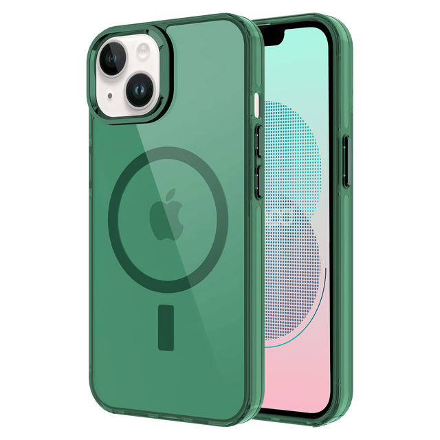 Ampd - Tpu  /  Acrylic Drop Magsafe Case For Apple Iphone 13 - Green