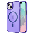 Ampd - Tpu  /  Acrylic Drop Magsafe Case For Apple Iphone 13 - Purple