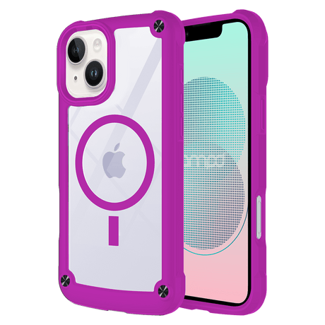 Ampd - Durabump Case For Apple Iphone 13 - Purple