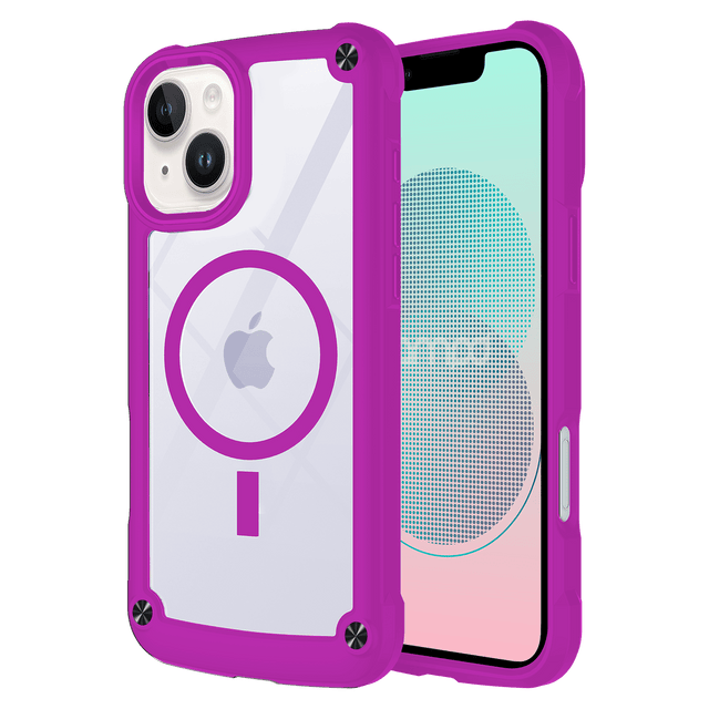 Ampd - Durabump Case For Apple Iphone 13 - Purple