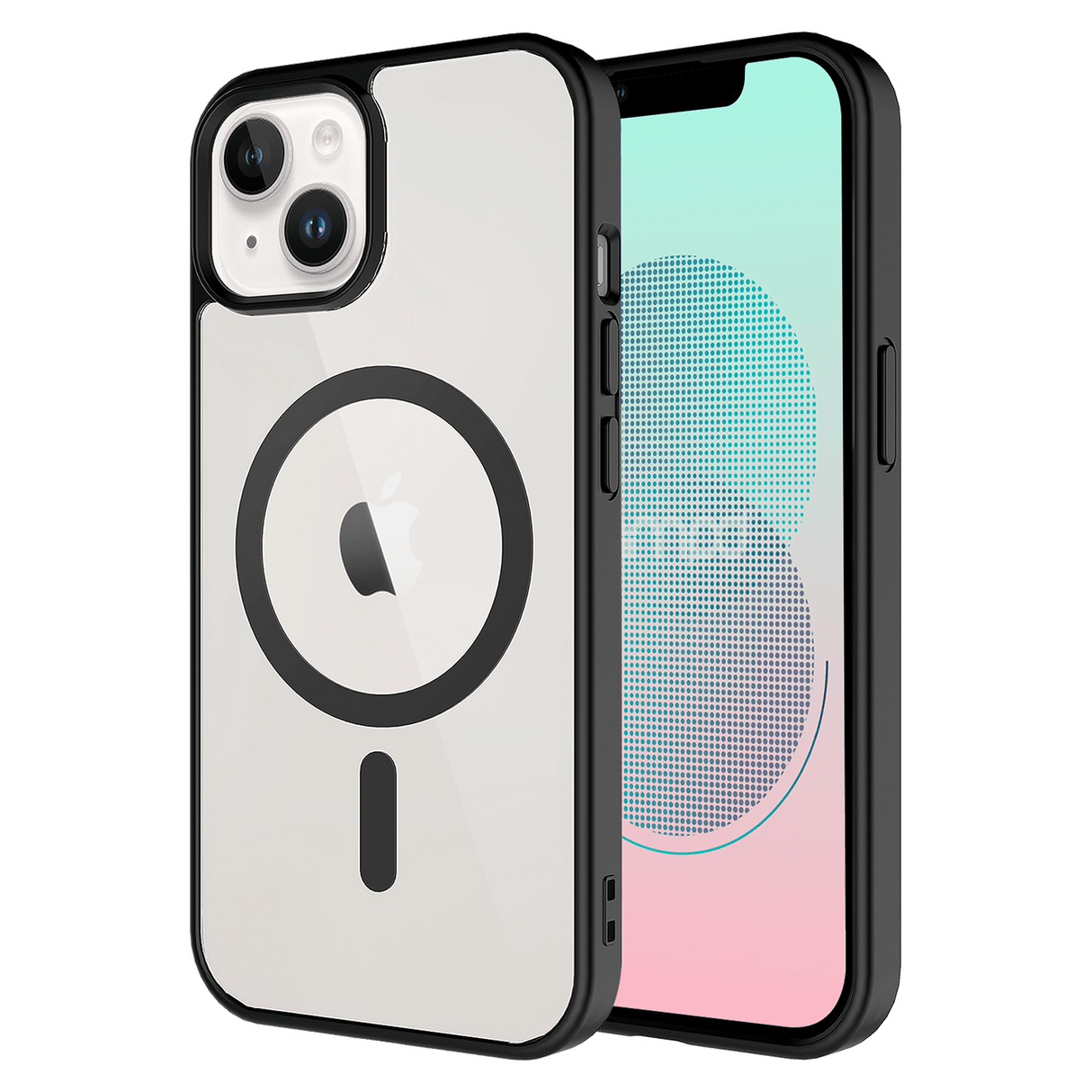 Ampd - Tpu  /  Acrylic Bumper Case For Apple Iphone 13 - Black