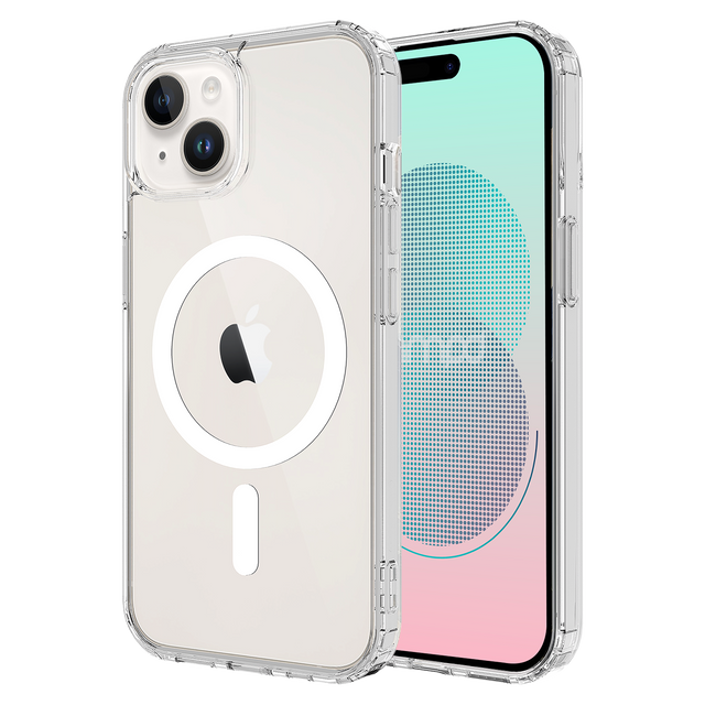 Ampd - Tpu  /  Acrylic Crystal Clear Magsafe Case For Apple Iphone 14 - Clear