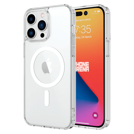 Ampd - Tpu  /  Acrylic Crystal Clear Magsafe Case For Apple Iphone 15 Pro Max - Clear