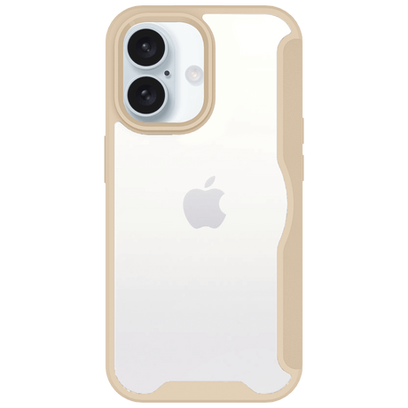 Ampd - Tpu   /   Acrylic Wallet Flip Magsafe Case For Apple Iphone 16 - Tan