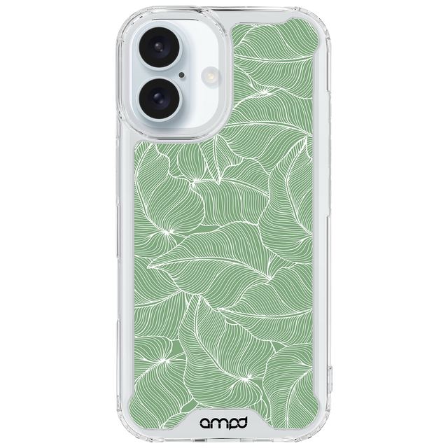 Ampd - Tpu   /   Acrylic Hd Print Magsafe Case For Apple Iphone 16 - Palm