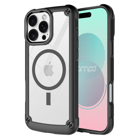 Ampd - Durabump Magsafe Case For Apple Iphone 16 Pro Max - Black