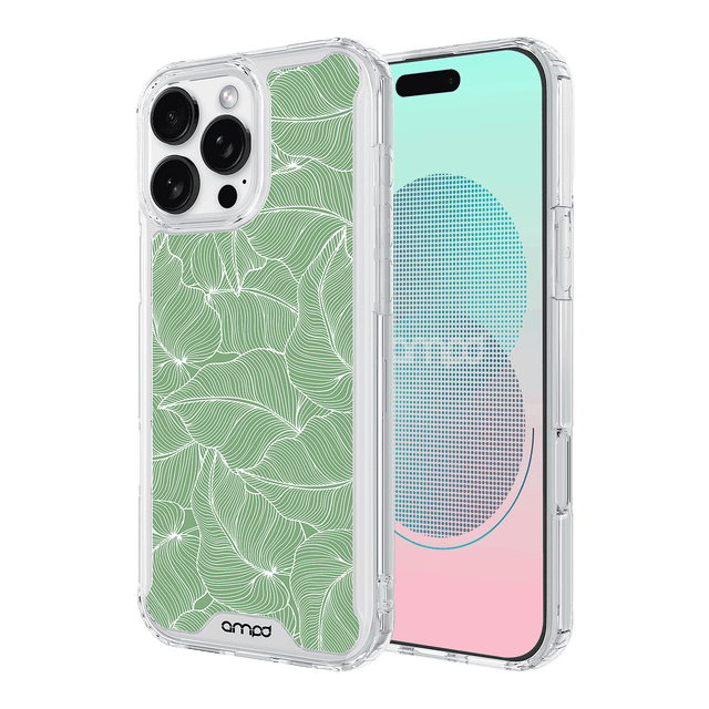 Ampd - Tpu   /   Acrylic Hd Print Magsafe Case For Apple Iphone 16 Pro - Palm