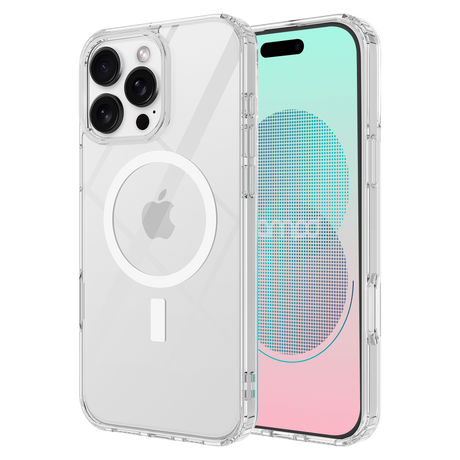 Ampd - Tpu   /   Acrylic Crystal Clear Magsafe Case For Apple Iphone 16 Pro - Clear