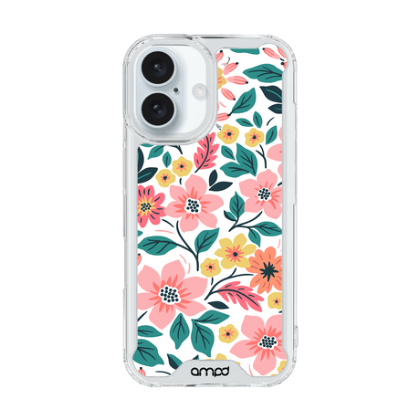 Ampd - Tpu   /   Acrylic Hd Print Magsafe Case For Apple Iphone 16 Plus - Wildflower