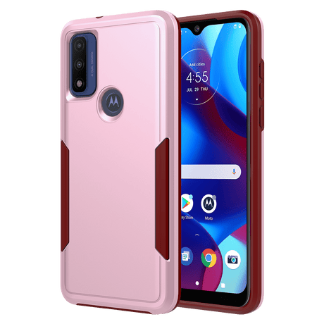 Ampd - Military Drop Case For Motorola Moto G Play 2023 - Pink