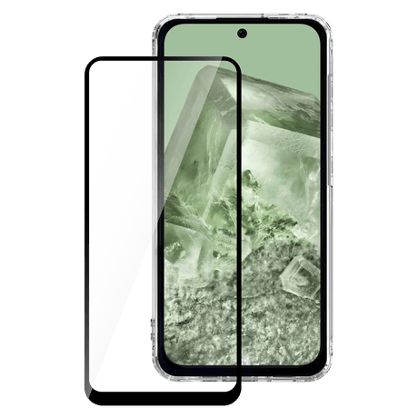 Ampd - 3d Full Faced Tempered Glass For Google Pixel 8a - Clear
