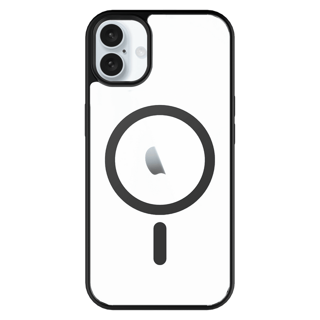 Ampd - Tpu   /   Acrylic Bumper Magsafe Case For Apple Iphone 16 Plus - Black