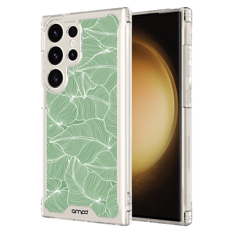 Ampd - Tpu  /  Acrylic Hd Print Case For Samsung Galaxy S24 Ultra - Palm