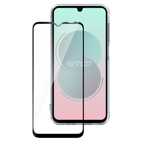 Ampd - 3d Full Faced High Impact Tempered Glass Screen Protector For Samsung Galaxy S24 Fe - Clear