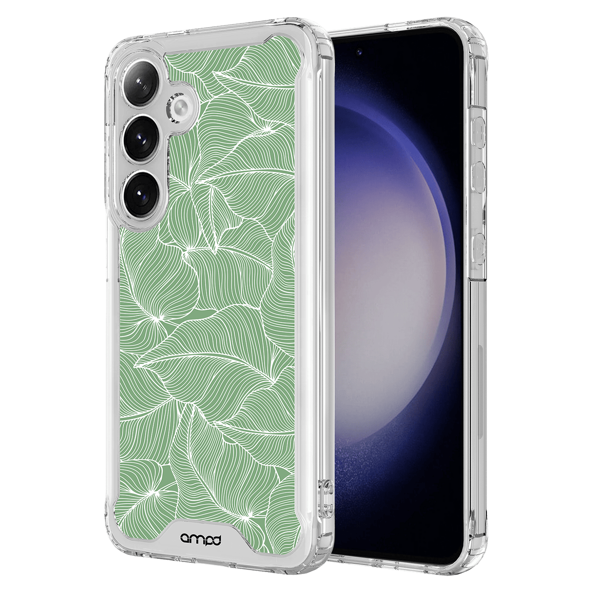 Ampd - Tpu  /  Acrylic Hd Print Case For Samsung Galaxy S24 Fe - Clear