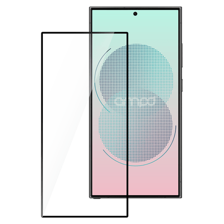 Ampd - 3d Full Faced Impact Flex Glass Screen Protector For Samsung Galaxy S25 Ultra - Clear