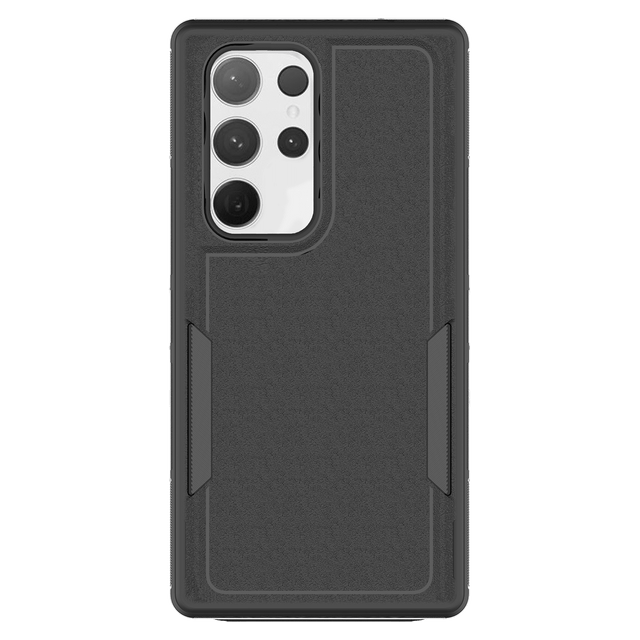 Ampd - Dual Layer Hard Shell Military Drop Case For Samsung Galaxy S25 Ultra - Black