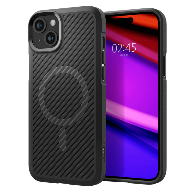 Spigen - Core Armor Magsafe Case For Apple Iphone 15 - Matte Black