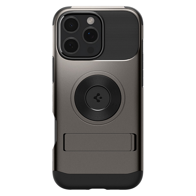 Spigen - Slim Armor Magsafe Case For Apple Iphone 16 Pro Max - Gunmetal