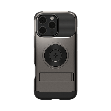 Spigen - Slim Armor Magsafe Case For Apple Iphone 16 Pro - Gunmetal