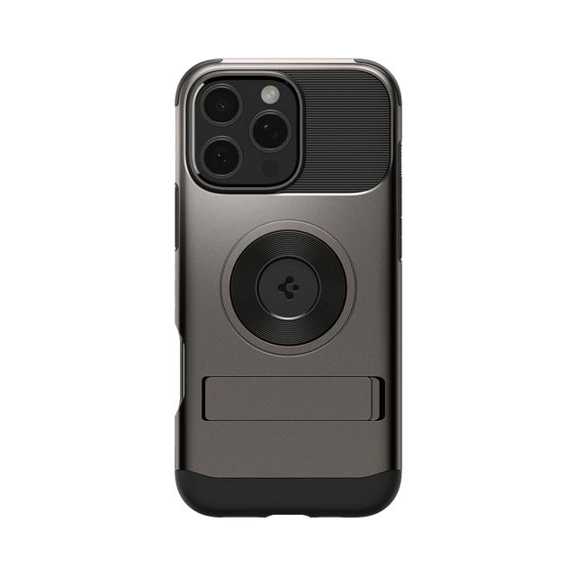 Spigen - Slim Armor Magsafe Case For Apple Iphone 16 Pro - Gunmetal
