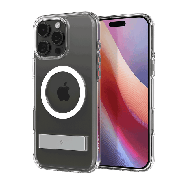 Spigen - Slim Armor Essential S Magsafe Case For Apple Iphone 16 Pro - Crystal Clear