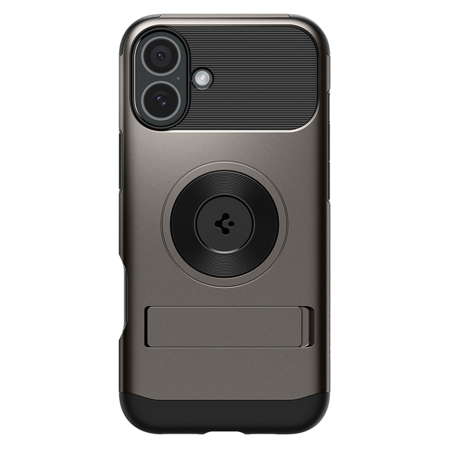 Spigen - Slim Armor Magsafe Case For Apple Iphone 16 - Gunmetal