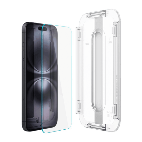 Spigen - Glas.tr Ez Fit Glass Screen Protector For Apple Iphone 16 Pro - Clear