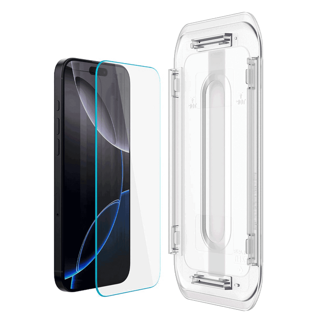 Spigen - Glas.tr Ez Fit Glass Screen Protector For Apple Iphone 16 - Clear