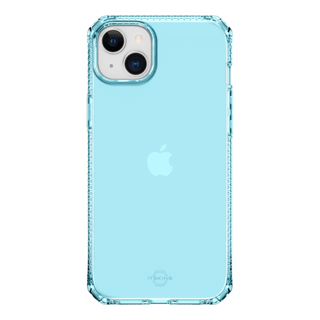 Itskins - Spectrumr Clear Case For Apple Iphone 14 Plus - Light Blue