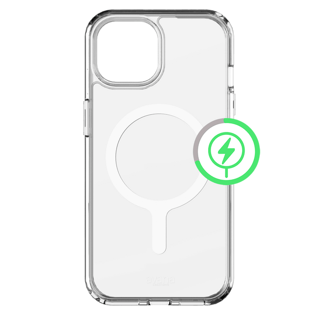Avana - Ice Magsafe Case For Apple Iphone 15  /  Iphone 14  /  Iphone 13  /  Iphone 16e - Clear