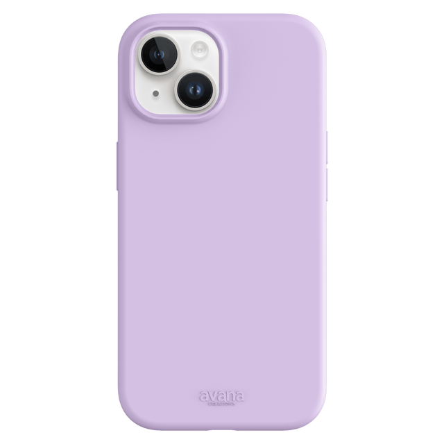 Avana - Velvet Magsafe Case For Apple Iphone 15  /  Iphone 14  /  Iphone 13  /  Iphone 16e - Lavender