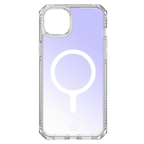 Itskins - Hybridr Iridescent Magsafe Case For Apple Iphone 15  /  Iphone 14  /  Iphone 13 - Iridescent Violet
