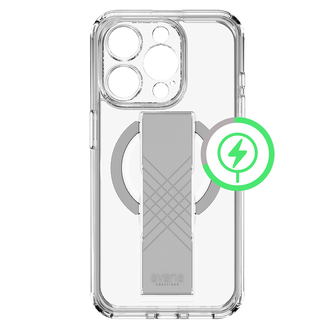 Avana - Grip-it Magsafe Case For Apple Iphone 15 Pro Max - Clear