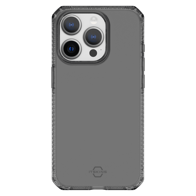 Itskins - Spectrumr  Clear Case For Apple Iphone 15 Pro Max - Smoke