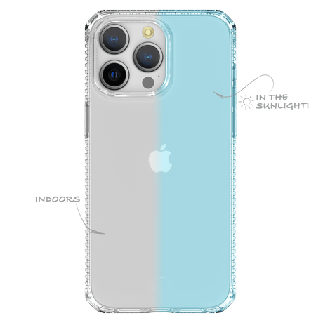 Itskins - Spectrumr Mood Case For Apple Iphone 15 Pro Max - Light Blue